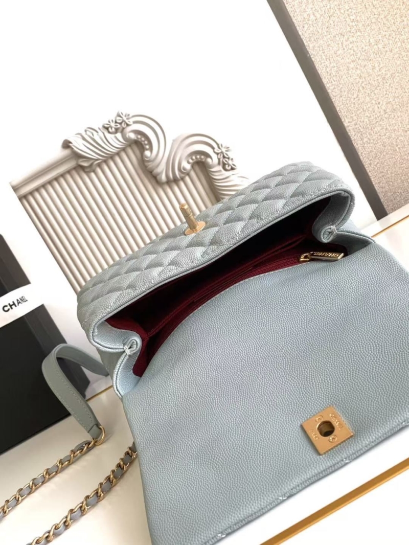 Ch**el top handle bags